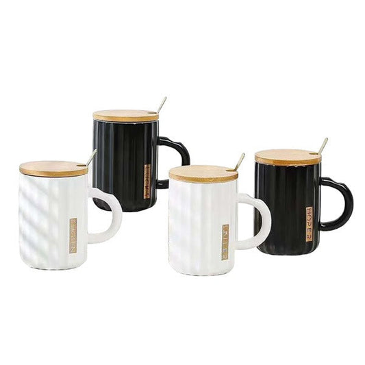 MG-208 Covered Mug With Spoon