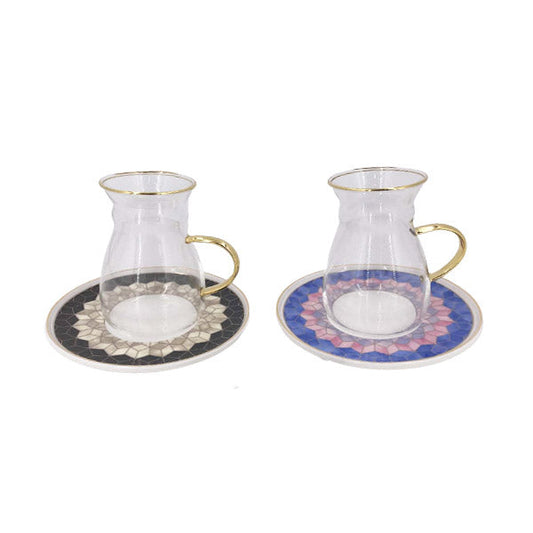 MG247 6Ps CupSaucer ANGELA 8c