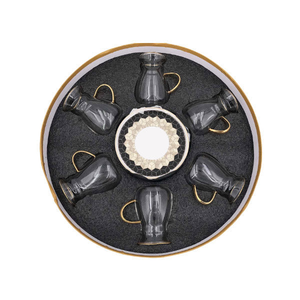 MG247 6Ps CupSaucer ANGELA 8c