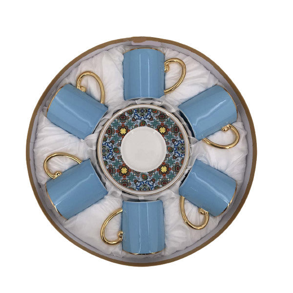 MG186 6pcs CupSaucer Angela 8c