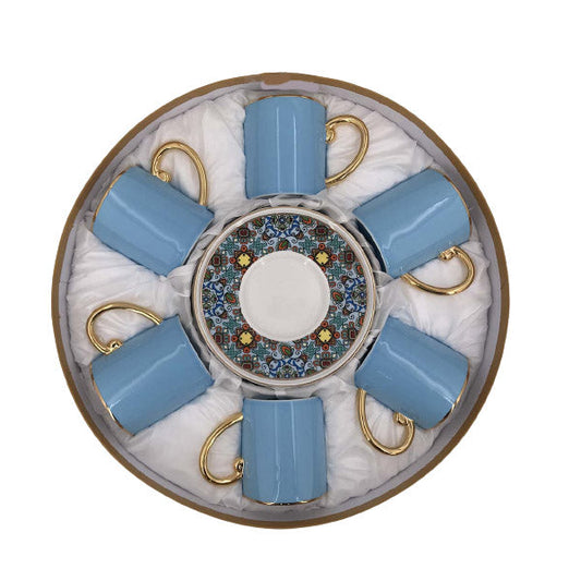 MG186 6pcs CupSaucer Angela 8c