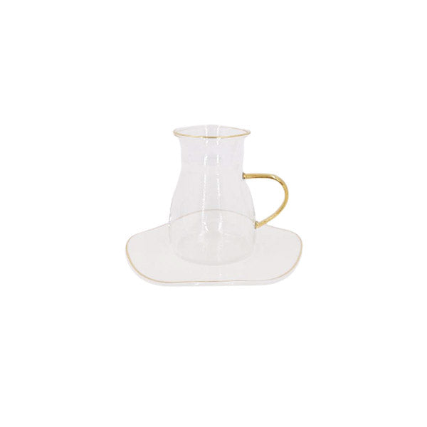 MG231 6Ps CupSaucer ANGELA 8c