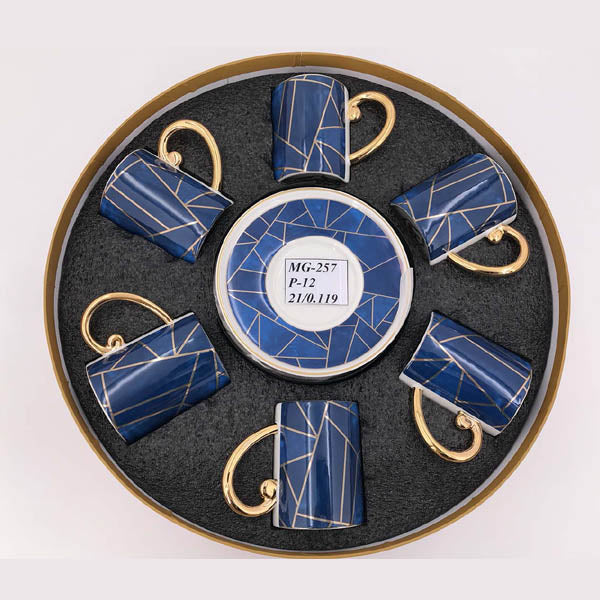 MG257 6Ps CupSaucer ANGELA 12c