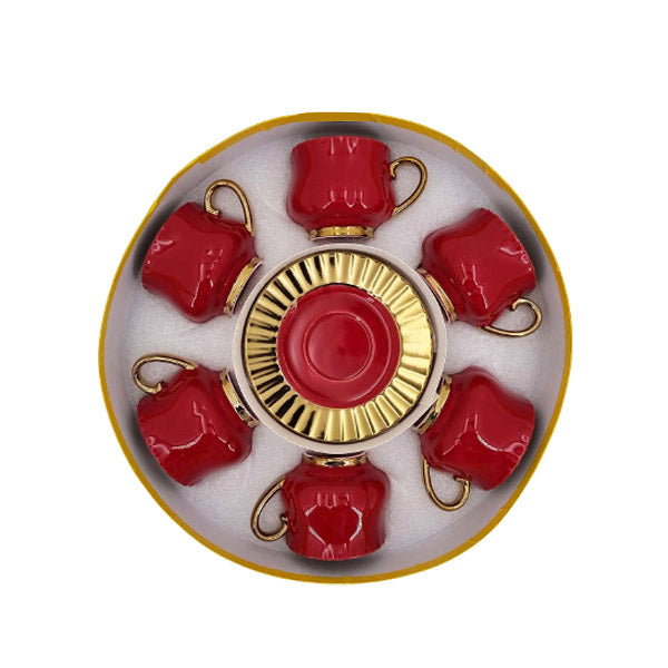 MG274 6Ps CupSaucer Set ANGELA 8c