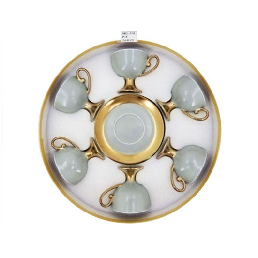 MG310 6pcs Cup Saucer Gary-C 8c