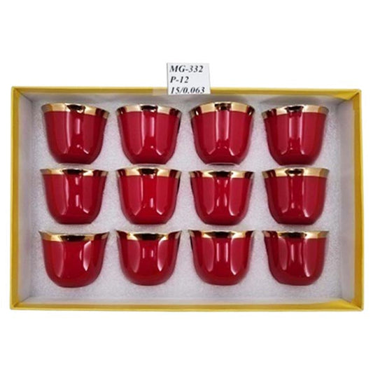 MG332 12Pcs Kawa Piyali Red ANGELA 12c