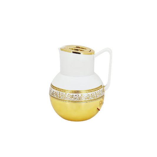 MK348 Gold Arabic Flask Thermos Jug