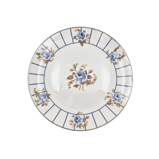 MK184 10.50"Plate BlueRose ANGELA 24c