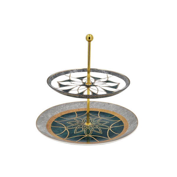 MK216 2Tier Serving Stand  GreenDesign A