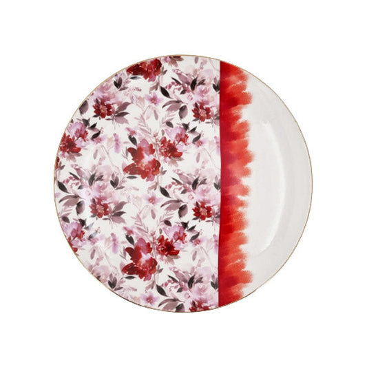 MK55 12" Plater RedFlowers ANGELA 24c
