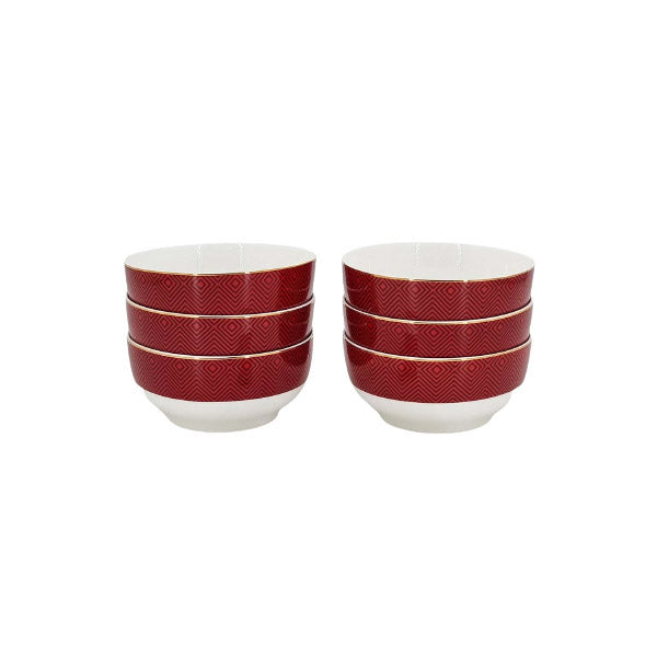 MK57 6pcs Piali Set Red Angela 12c