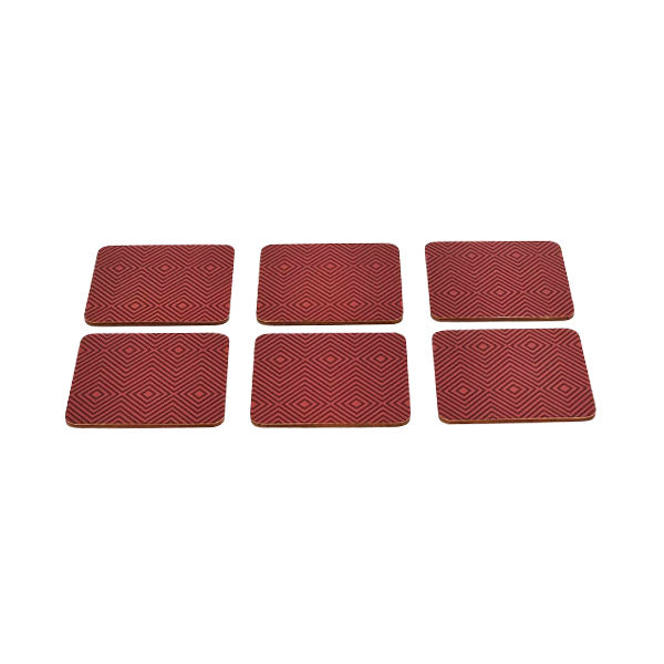 MK63 6pcs Coaster Set Flower Angela 36c