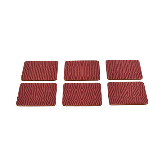 MK63 6pcs Coaster Set Flower Angela 36c