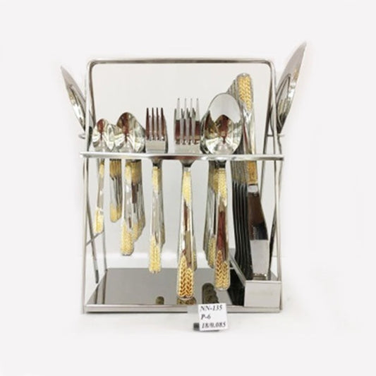 NN135 Cultery Set Wheat 38pcs SG 6c