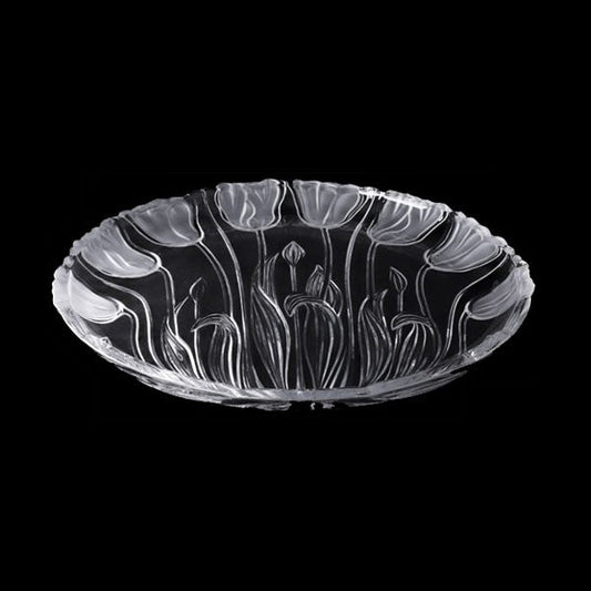 P-26410-EX GLASS PLATTER 4x38cm 6c
