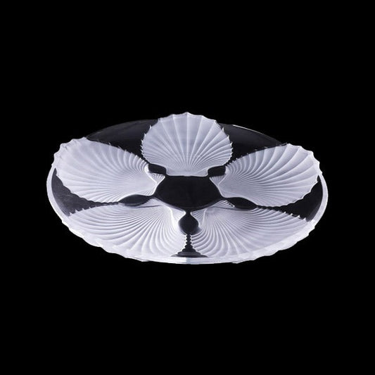 P-26416-EX GLASS PLATTER 4x38cm 2c