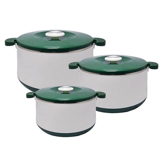 PB646/3 OPTIMO 3Pcs Hot Pot Set Green