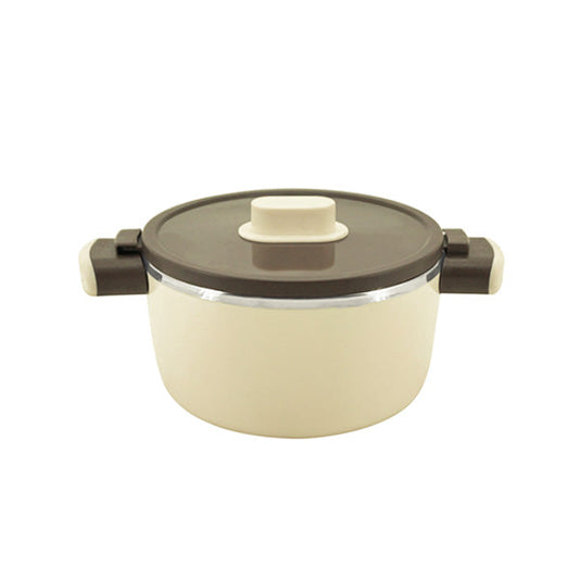PB649 Brown Hot Pot 5.5 Ltr 6c