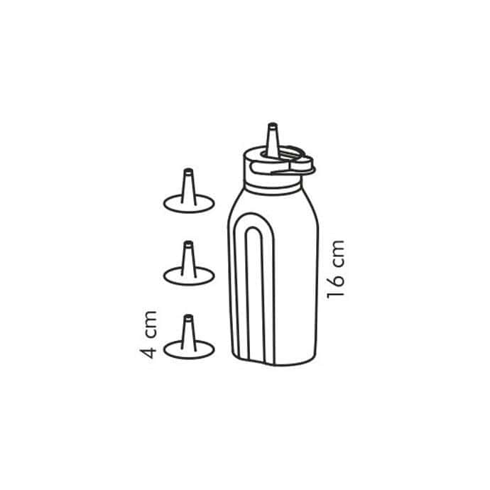 420728 PRESTO Ketchup Bottle250ml(12/48)