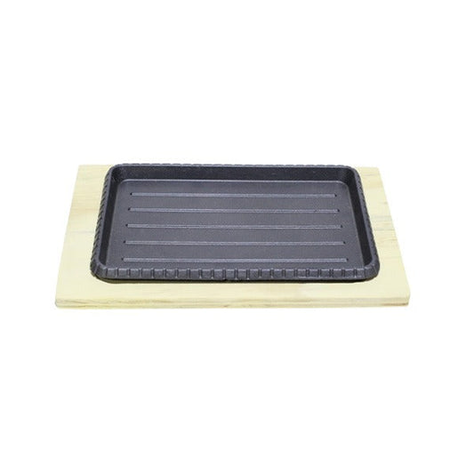 QB109 Sizzler Tray Shape 9 x 6.5" 10c