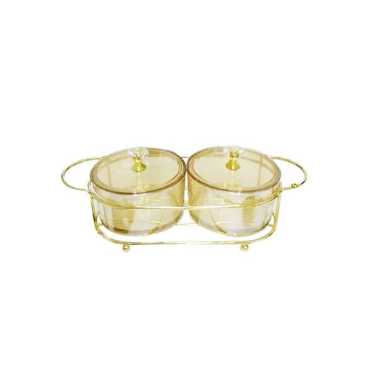 RCF0324A 2Pcs Round Iron Tray