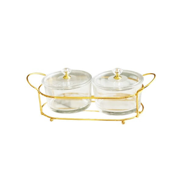 RCF0324C 2Pcs Round Iron Tray