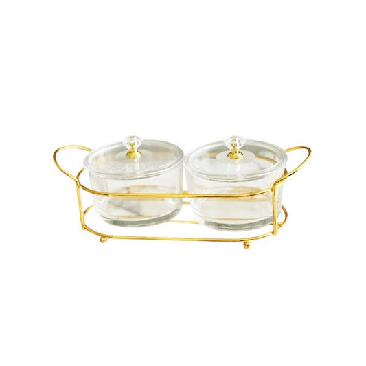 RCF0324C 2Pcs Round Iron Tray