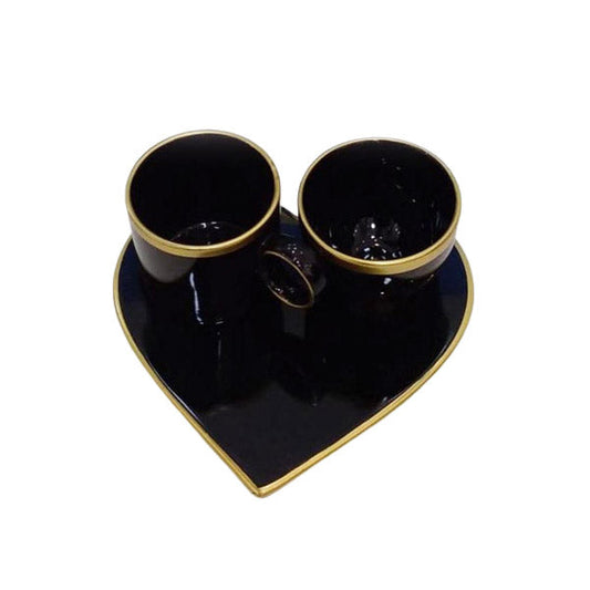 RCF2105B 3pcs Tea Set Black
