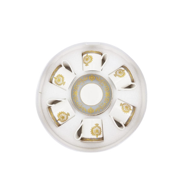 RM290 Gold Bunch Cup Saucer Set