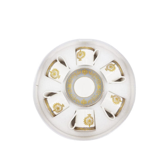 RM290 Gold Bunch Cup Saucer Set