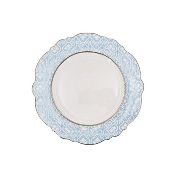 RM169 8" Plate Sky-Blue Design 48c
