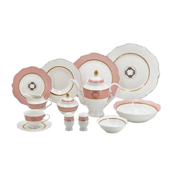 RM177 47Ps 6Person Dinner Set Angela 1c