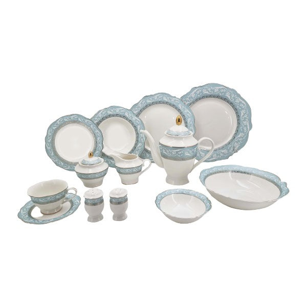 RM245 47Pcs DinnerSet BlueShed ANGELA 1c
