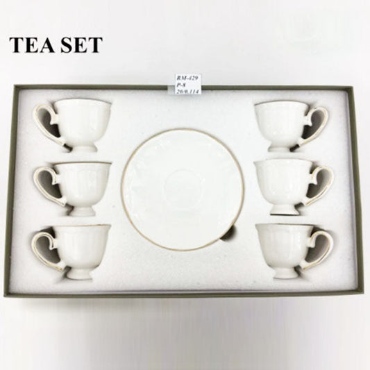 RM429 6Pcs Cup Saucer Set 8c