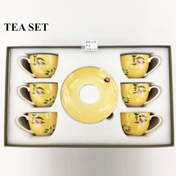 RM439 6Pcs Cup Saucer Set 8c
