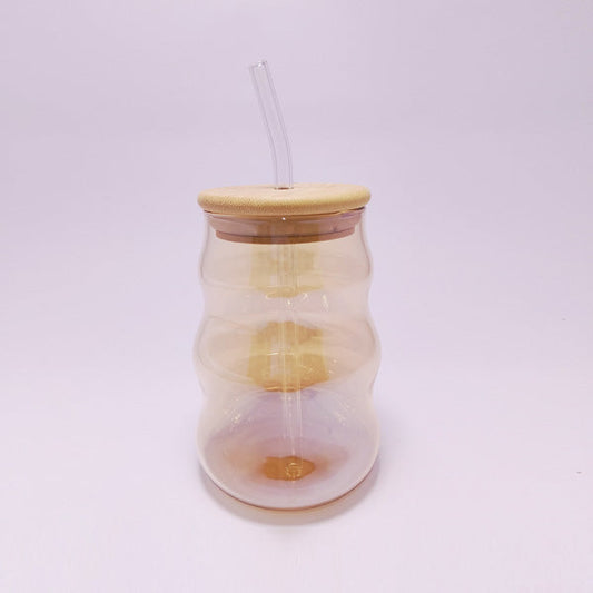 RXG-030 Glass With Straw 530ml MG 98c