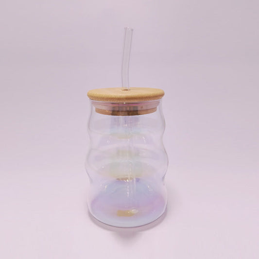 RXG-031 Glass With Straw 530ml MSC 98c