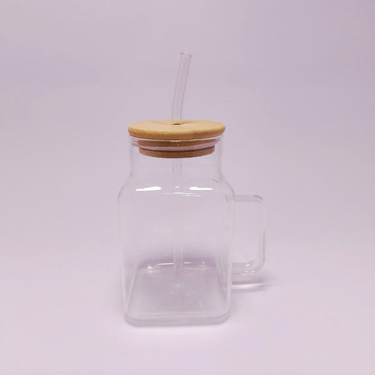 RXG-036 Glass With Straw 620ml 78c