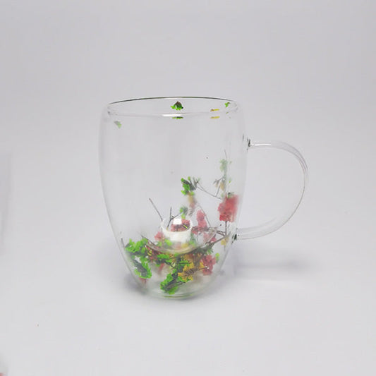 RXG-040 Dried Flower DW Glass 330ml 100c