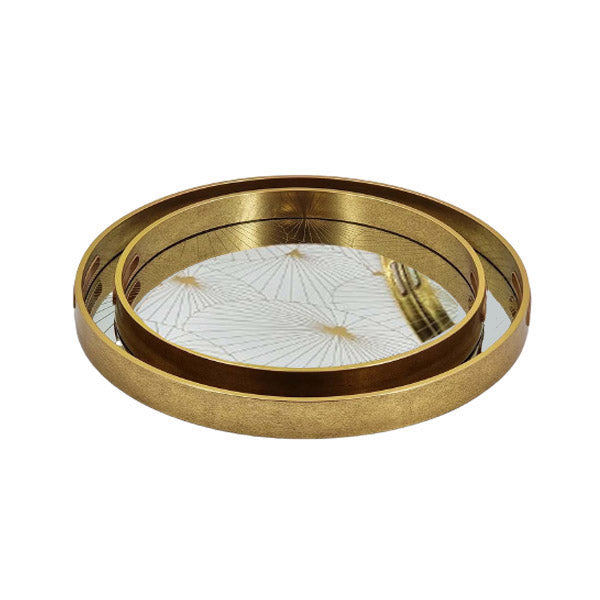 RY138 2Ps Round Serving Tray ANGELA 4c