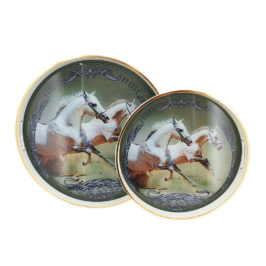 RY74 2Pcs Round Serving Set Angela 4c