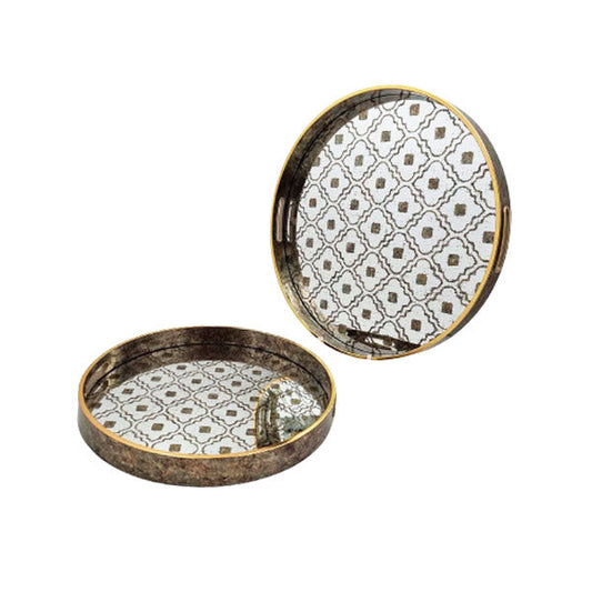 RY75 Round Tray Set 2 Piece