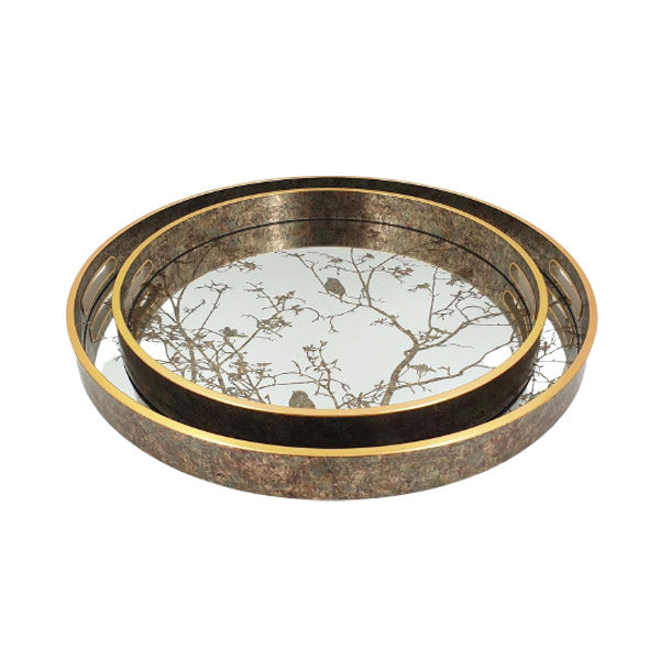 RY15 2Ps Round Serving Tray ANGELA 4c