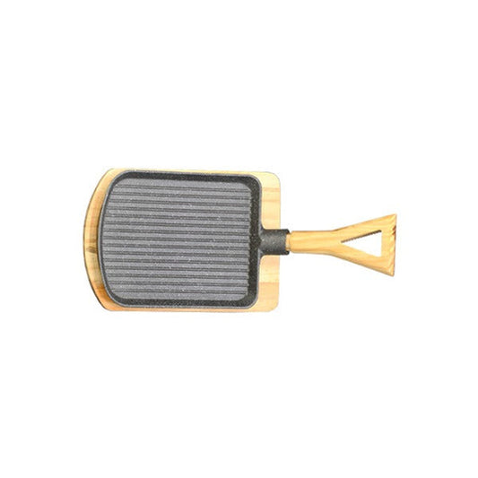 S0012 Sizzler Square Wood-H  9 x 7" (S)