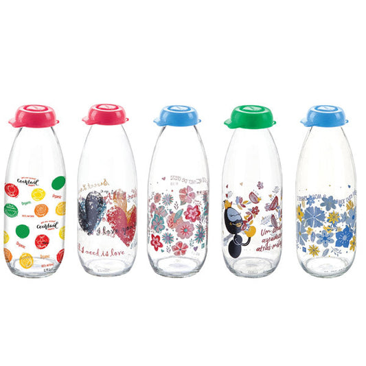 S107 Decor Fruit Juice Bottle12c 1000cc
