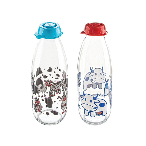 S108 Decorated Milk Bottle 12c 1000cc