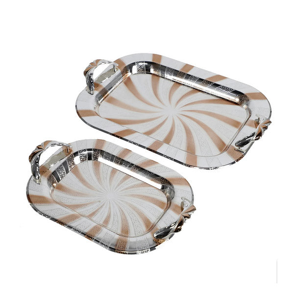 S640C-RRH 2Pcs Rectangular Tray Set 10c
