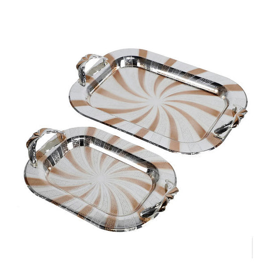 S640C-RRH 2Pcs Rectangular Tray Set 10c