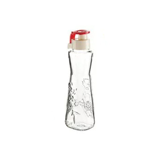 S702 Sarina Embossed Oil Bottle24c 250cc