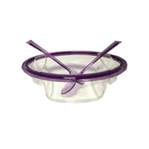 SB20V Violet Vivo Salad Bowl 3Pcs-Ctn